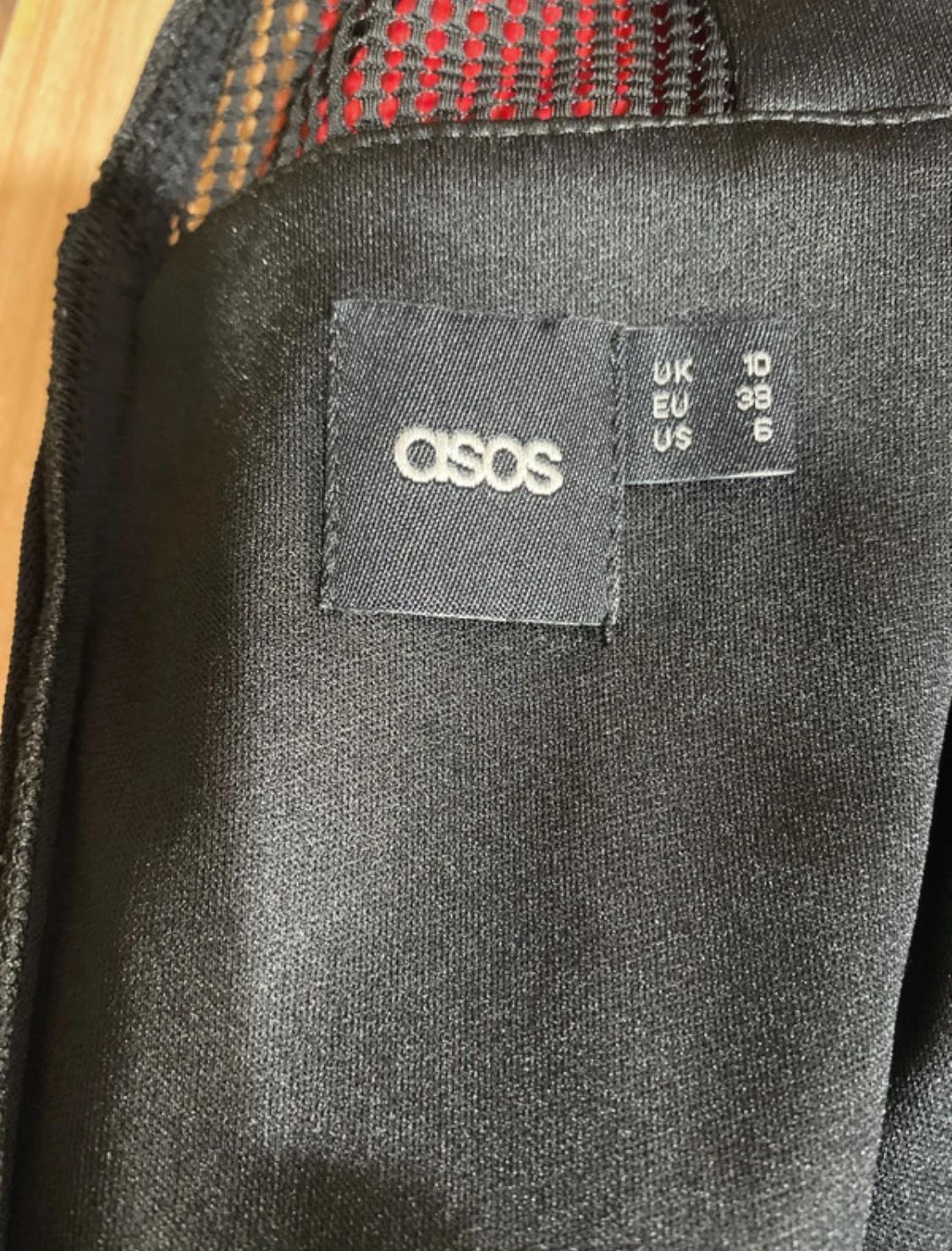 Abito donna Tubino nero – in rete- misure