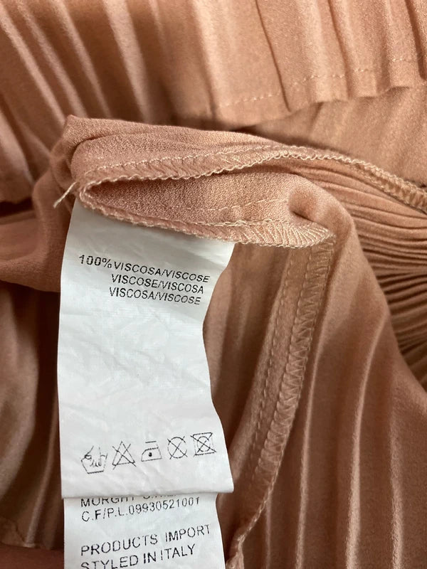 Abito Incantevole in Pizzo Plissettato