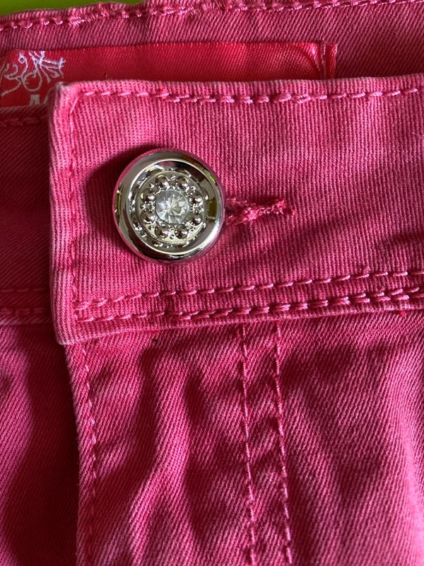 Cross-over Top and Denim Mini Skirt