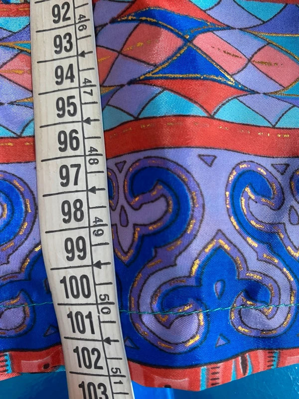 Women's silk and viscose suit