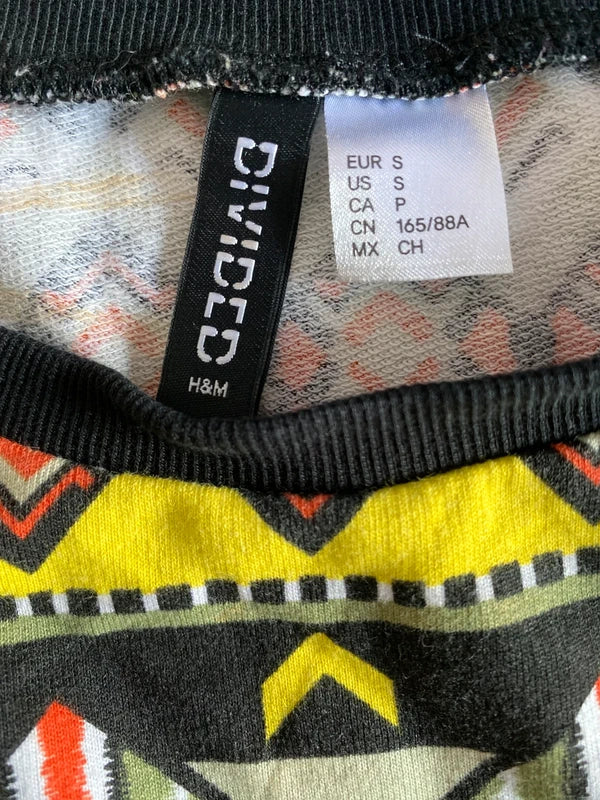 Pantalone A Gamba Ampia Top A Maniche Lunghe Misure Nelle Foto