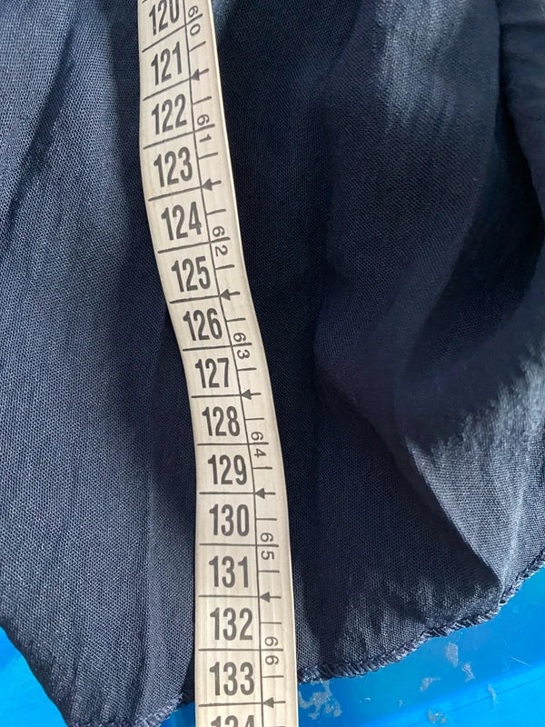 Abito Lungo Plissettato In Pizzo Misure In Foto