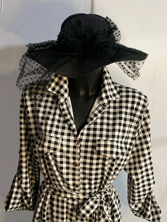 Abito A Camicia Elastico Misure In Foto