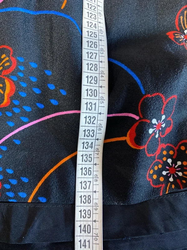 Abito Vintage con fantasia floreale Misure Nelle Foto