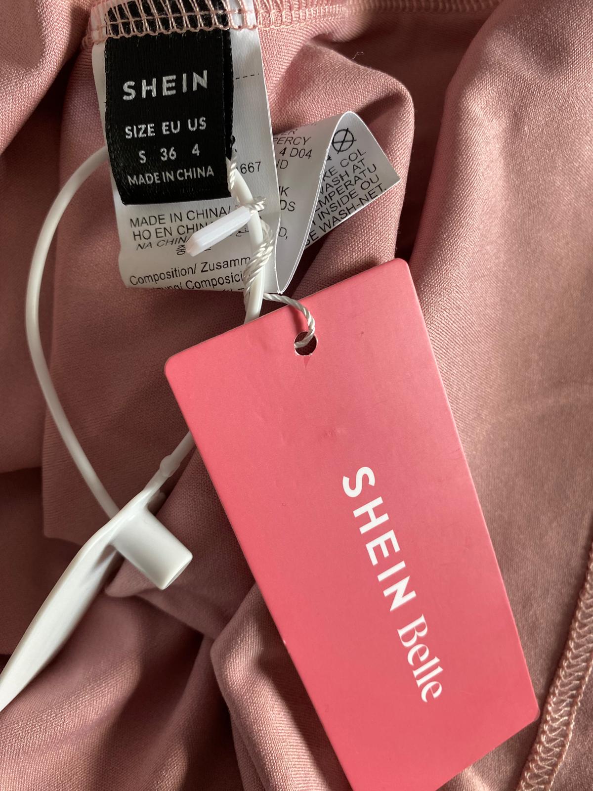 Abito Da sera Linea Shein Belle Cappello in Regalo con Spilla Con Fiore e Perle