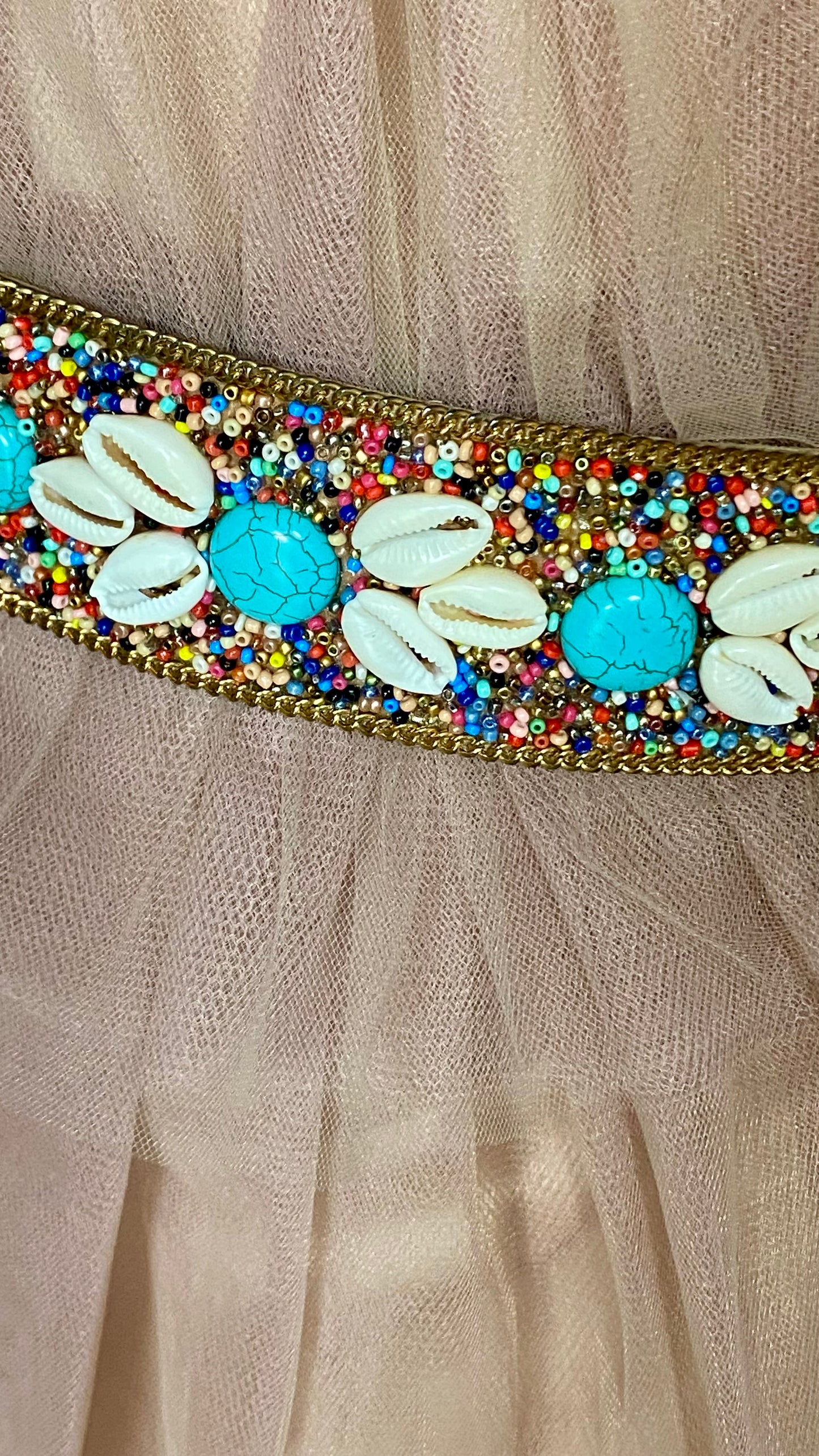 Abito donna in tulle monospalla