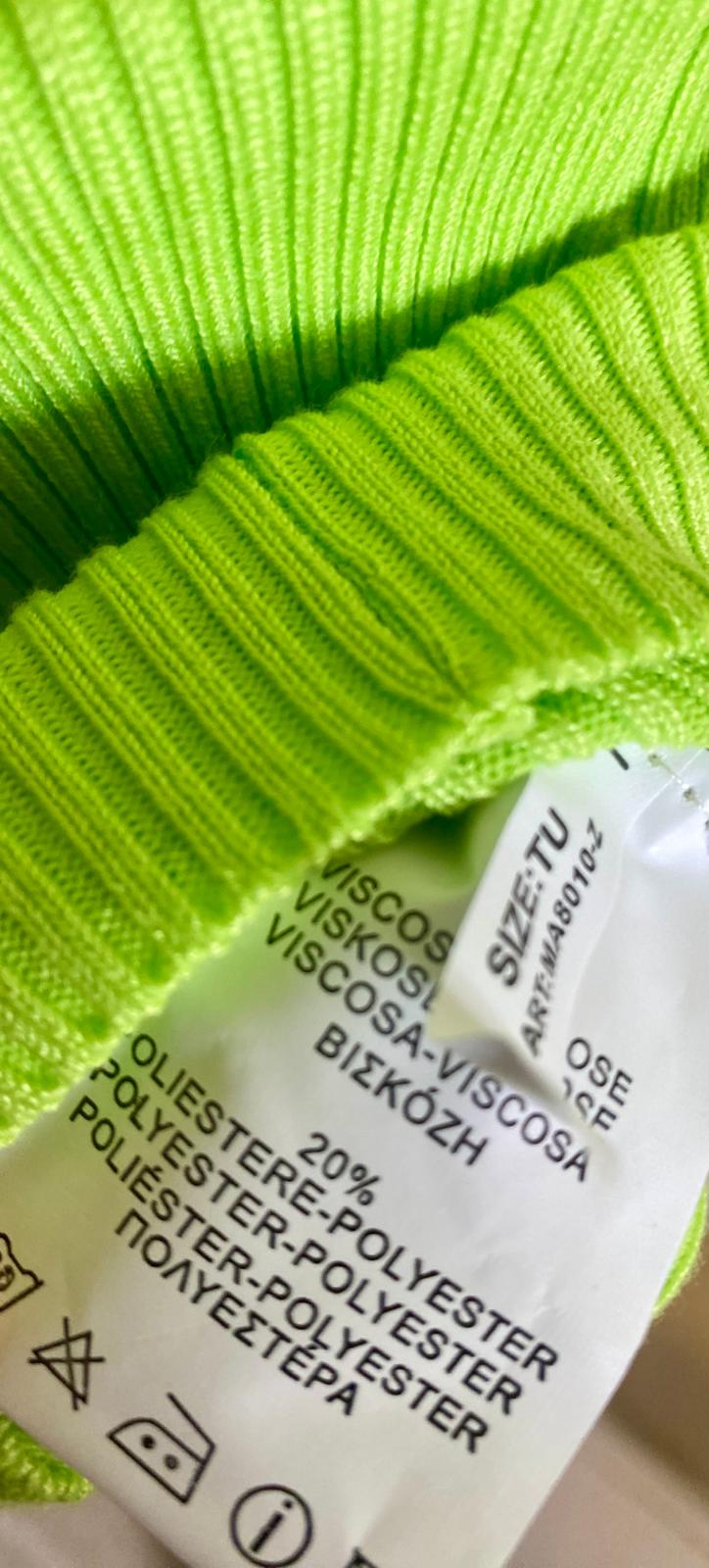 Ribbed Texture Turtleneck Dress