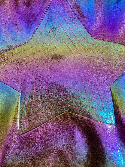 Completo Minigonna Glitterata & Crop Top Misure nelle foto