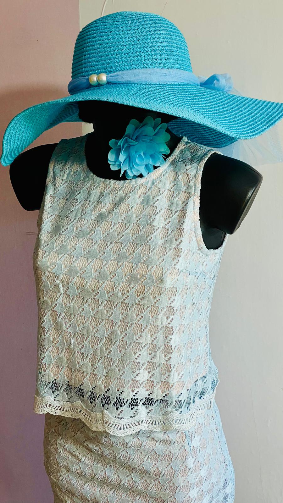 Coordinato in Pizzo con Top & Gonna Milu'