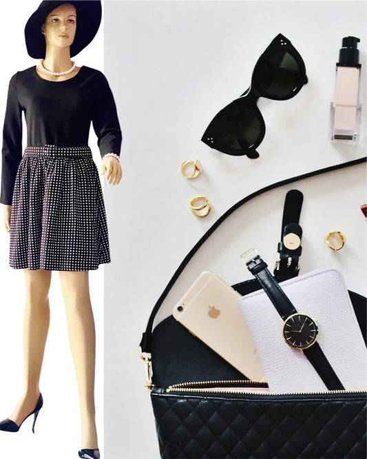 Vestito Vintage Con Cintura Misure Nelle Foto