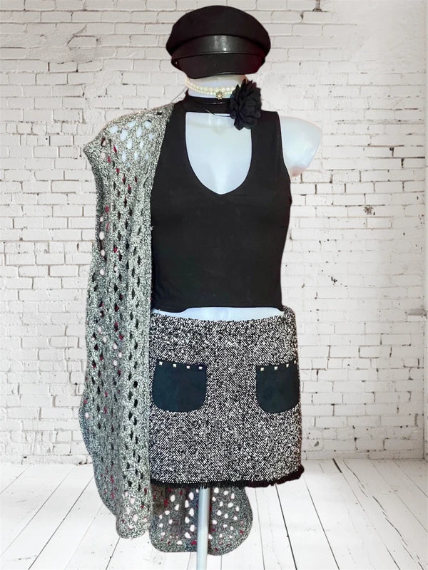 Women's skirt and shrug set