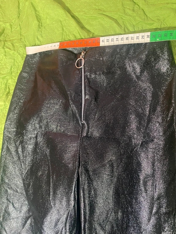 Pantalone Ecopelle Con Top Misure Nelle Foto