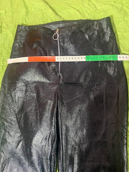 Pantalone Ecopelle Con Top Misure Nelle Foto