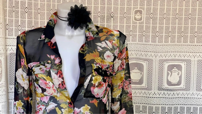 Camicia Top & Jeans Misure Nelle Foto