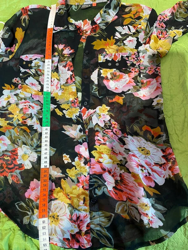 Camicia Top & Jeans Misure Nelle Foto