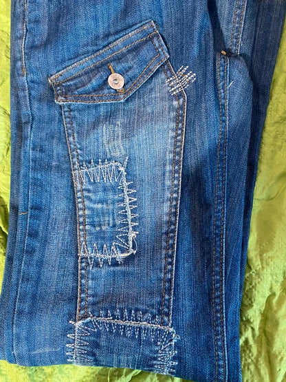 Camicia Top & Jeans Misure Nelle Foto