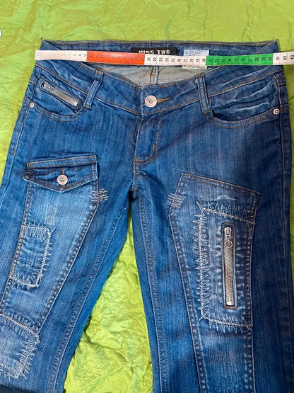 Camicia Top & Jeans Misure Nelle Foto