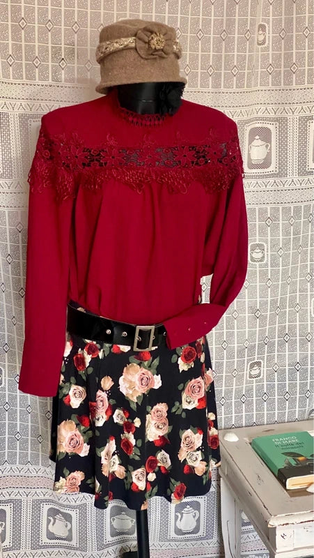 Camicia Top Con Gonna