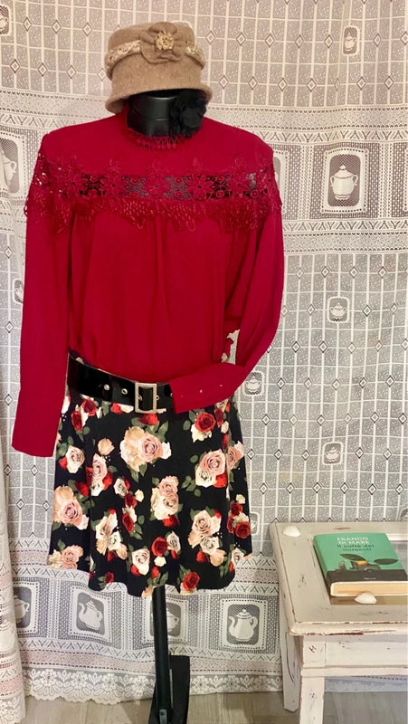 Camicia Top Con Gonna