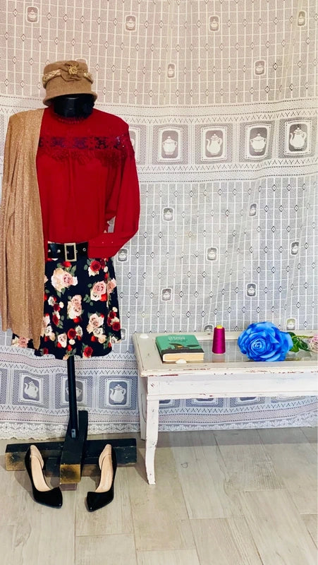 Camicia Top Con Gonna