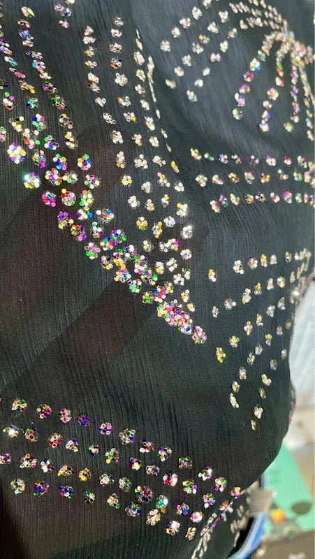 Completo Con Jeans & Top Elegante Misure Nelle Foto