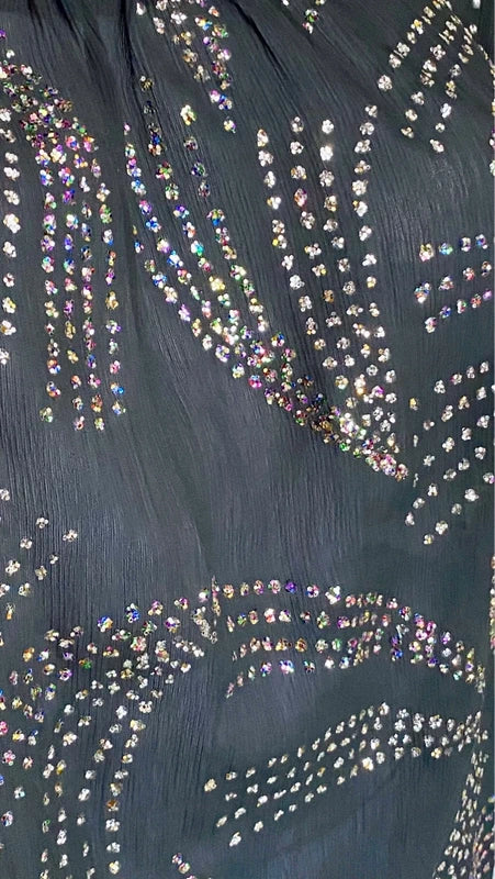 Completo Con Jeans & Top Elegante Misure Nelle Foto