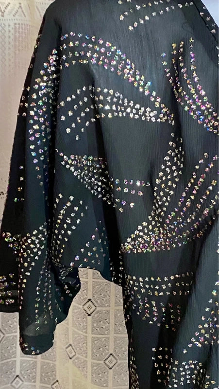 Completo Con Jeans & Top Elegante Misure Nelle Foto