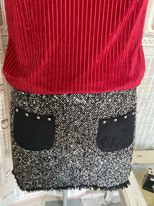 Set minigonna Zara & Top Zuiki Misure Nelle Foto