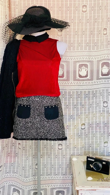 Set minigonna Zara & Top Zuiki Misure Nelle Foto