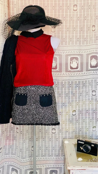 Set minigonna Zara & Top Zuiki Misure Nelle Foto