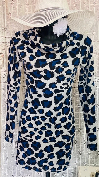 Abito donna Stile Animalier Misure Nelle Foto