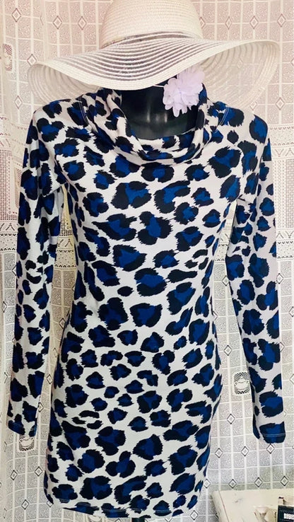 Abito donna Stile Animalier Misure Nelle Foto