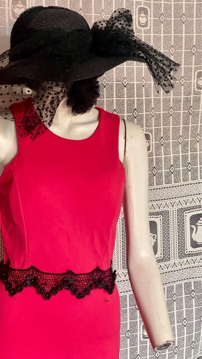 Tubino In Pizzo & Frange Misure Nelle Foto