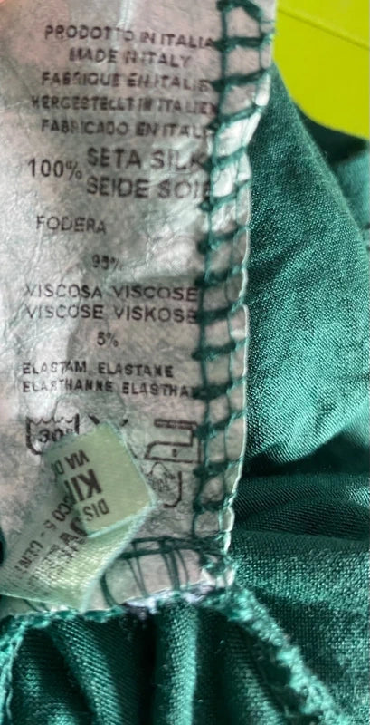 Tubino Drappeggiato 100% Seta Silk