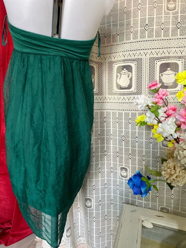 Tubino Drappeggiato 100% Seta Silk