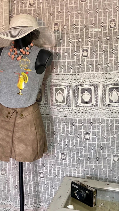 Completo Gonna & Top Tezenis Misure in Foto