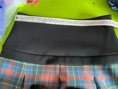 Gonna Plissettata Top in Seta Misure in Foto