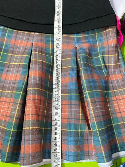 Gonna Plissettata Top in Seta Misure in Foto