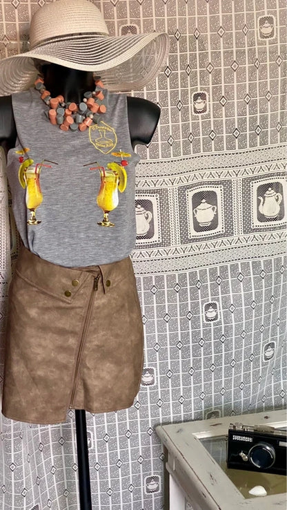 Completo Gonna & Top Tezenis Misure in Foto