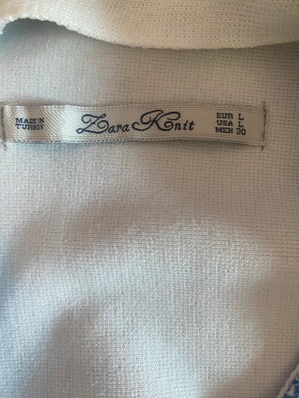 Abito Zara Modello Anni ‘70 Con Borsa Etnica in Regalo Misure in Foto