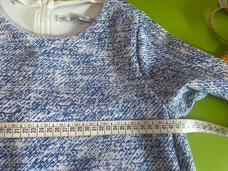 Abito Zara Modello Anni ‘70 Con Borsa Etnica in Regalo Misure in Foto