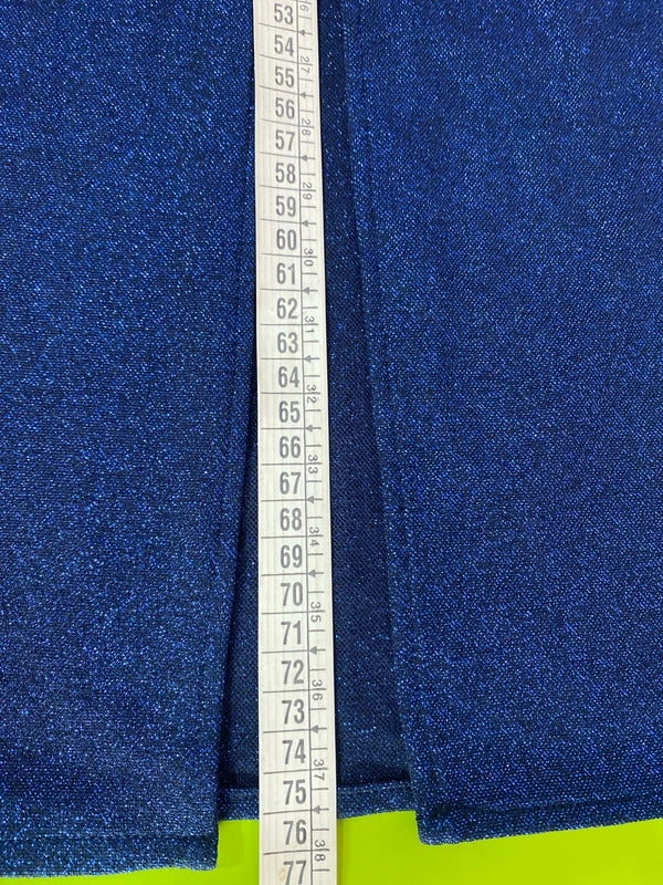 Completo Gonna Glitterata e Top ad Uncinetto Misure in Foto