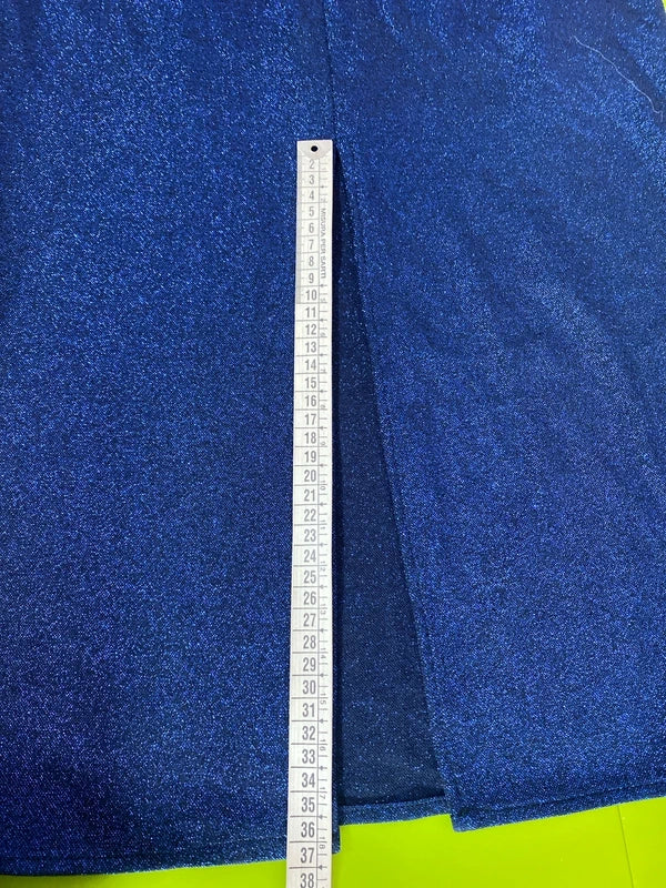 Completo Gonna Glitterata e Top ad Uncinetto Misure in Foto