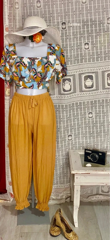Completo Vintage Top & Pantalone