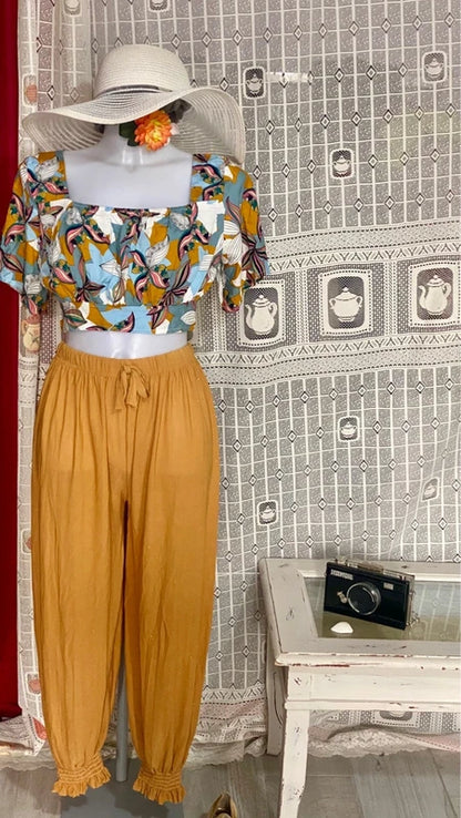 Completo Vintage Top & Pantalone