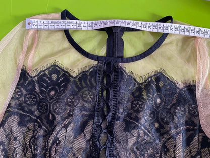 Abito Lungo Vintage Gothic  in Tulle e Pizzo