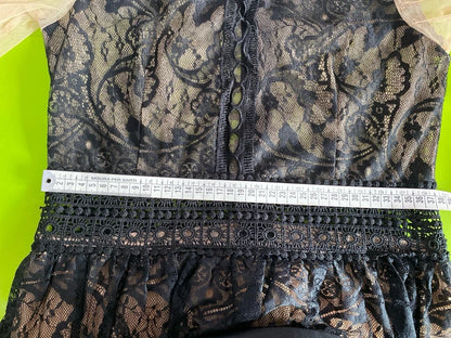 Abito Lungo Vintage Gothic  in Tulle e Pizzo