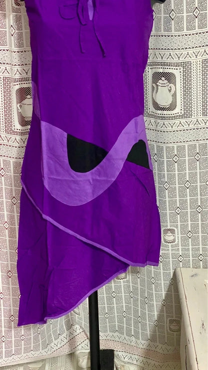 Abito Etnico Vintage Asimmetrico