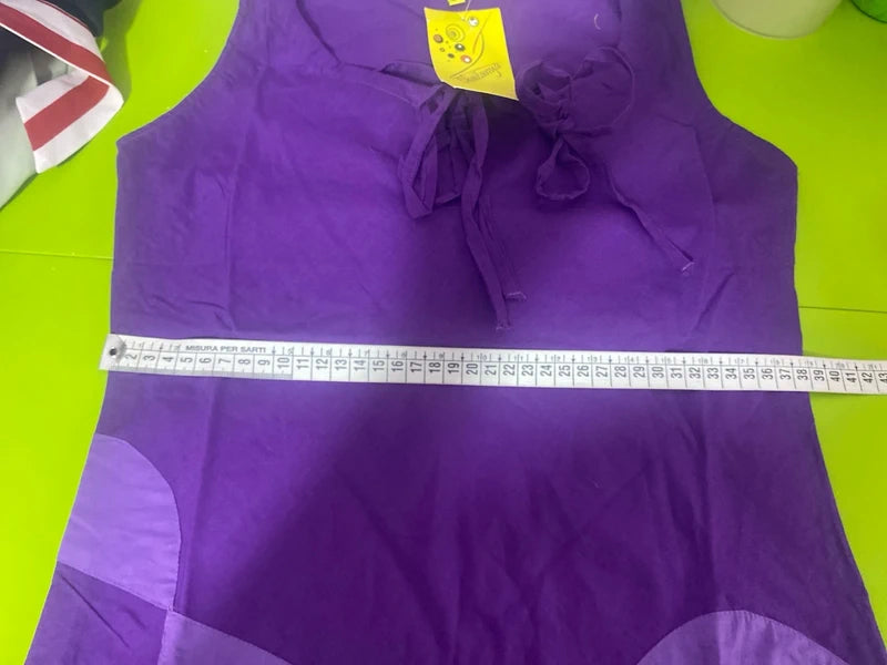 Abito Etnico Vintage Asimmetrico