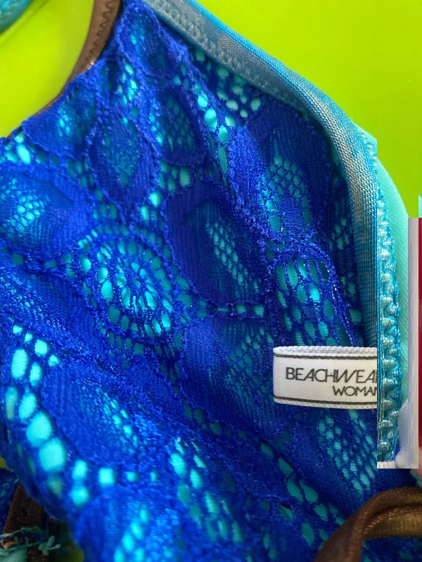 Top Costume Vestito & Borsa Pochette ad Uncinetto